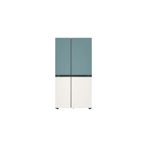 LG전자 디오스 오브제컬렉션 민트/베이지 양문형 냉장고 S834MTE10 / 832L