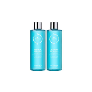 히아루론 수퍼 아쿠아 앰플토너 420ml 1+1 / 스킨 대용량 수분 보습 영양 주름 미백 화장품