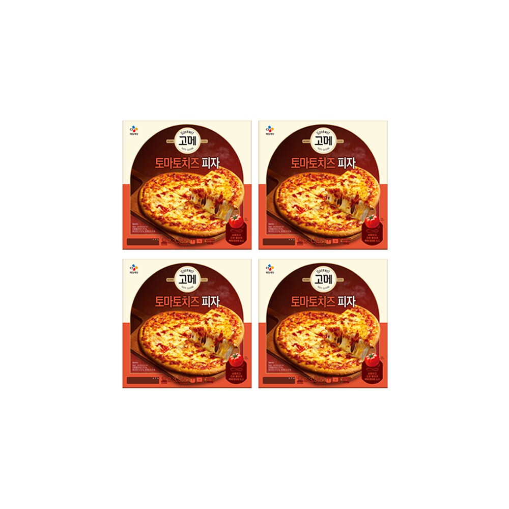 고메 토마토치즈 피자 345G x4개