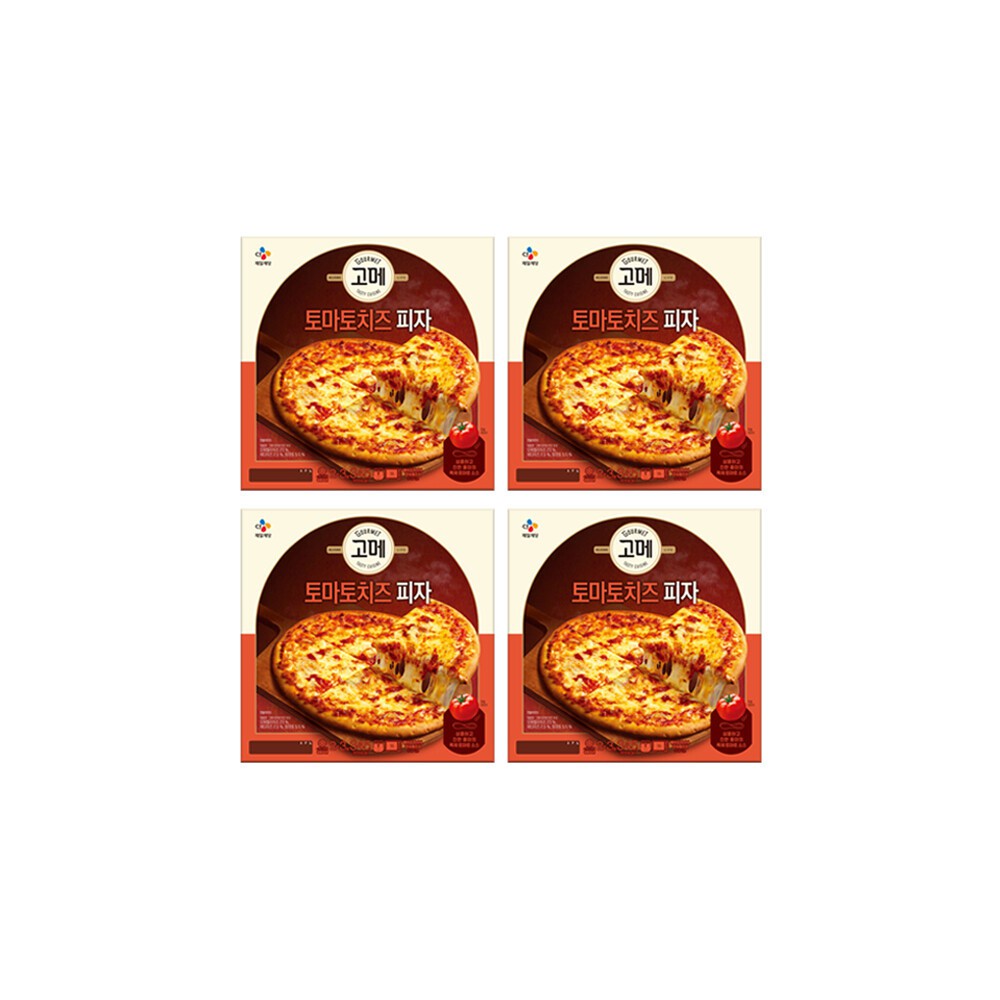고메 토마토치즈 피자 345G x4개